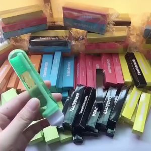 Sadoline~Buy 1 Take 4 Mini Portable Folding Travel Toothbrush Soft Bristle Non-Disposable Oral Care