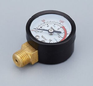 ss Water Pressure Regulator Valve - 3/4inch (DN20) & 1/2inch (DN15) Adjustable Pressure Reducer with Gauge for Home/Industrial Plumbing Systems High/Low Water Pressure Control