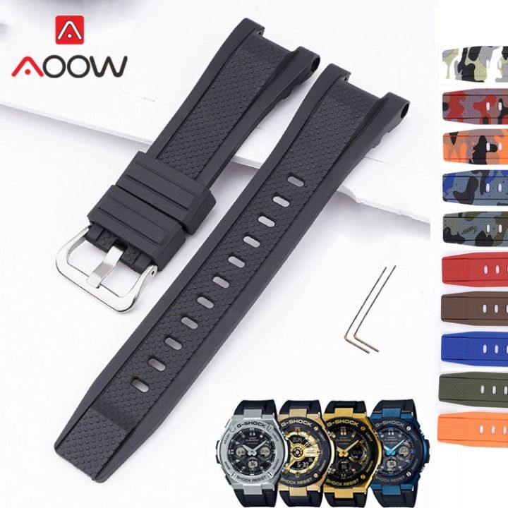 Camo Resin Strap for Casio G-Shock GST-W300 GST-S110 S100G GST