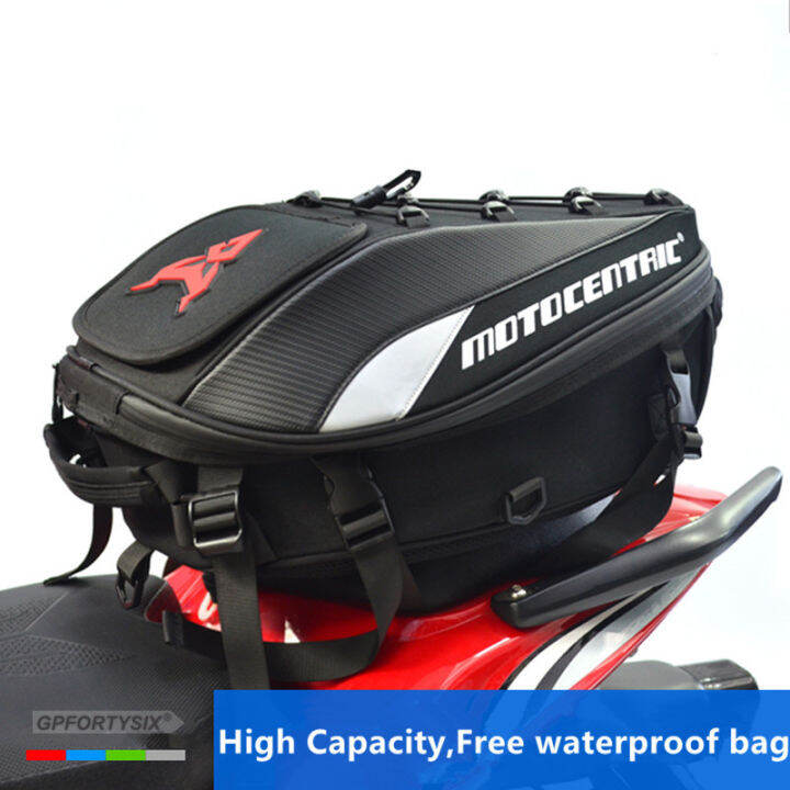 Large motorcycle tail discount bag