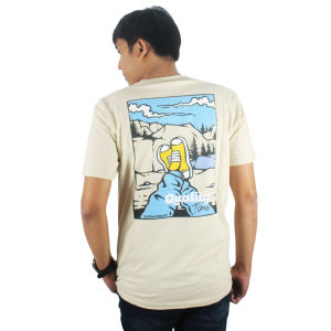 Kaos Distro Pria Keren Simpel Bandung Bamboo Apparel Quality Time