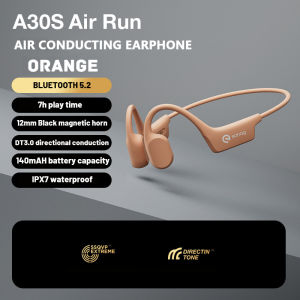 SANAG A30 Bone conduction Earphone Professional sport Bluetooth Earphone Bone conduction ii Air conduction Earphone Bluetooth earbuds Memory card version Bluetooth Earphone