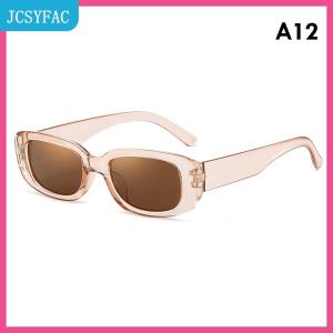 JCSYFAC Kính mát thời trang phụ nữ hình chữ nhật Shades Vintage Sun Glasses người đàn ông thiết kế thương hiệu mới nhất nữ Eyewear hợp thời trang Lễ Hội Đảng