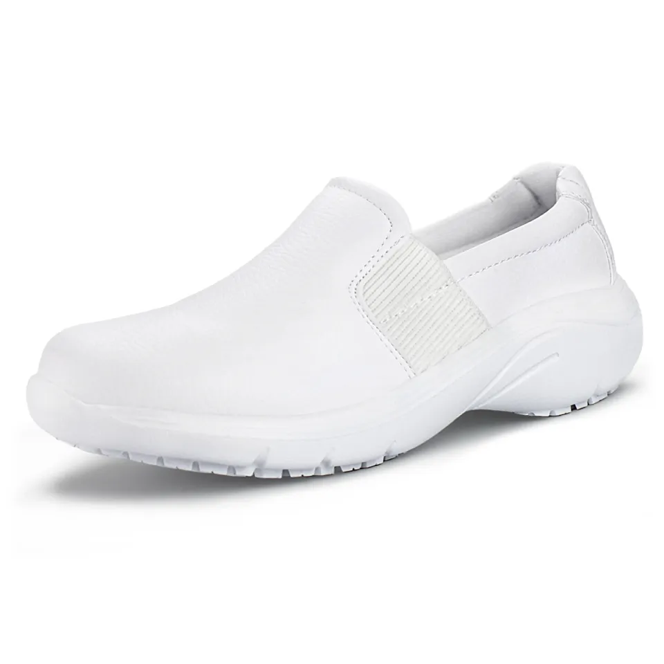 Walking Shoes Comfy White Nursing Shoes Velcro Shoes Women Women's