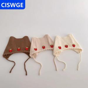 [COD] CISWGE AUTOPARTS Mùa Thu Mùa Đông Bé Mũ Dễ Thương Người Đàn Ông Phụ Nữ Của Đan Len Mũ Công Chúa Mũ Thoáng Khí Cho Trẻ Sơ Sinh Và Trẻ Mới Biết Đi