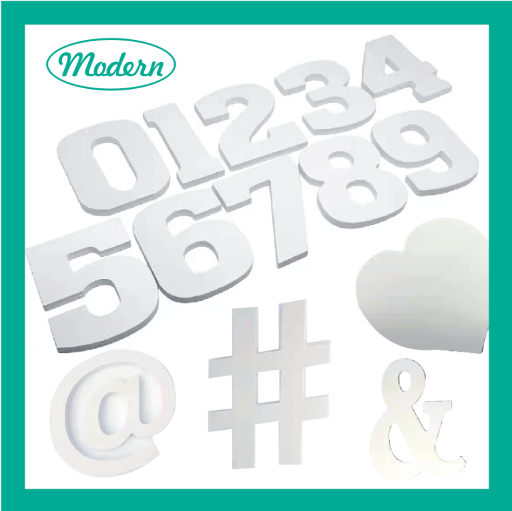 Decorandmore 10cm Wooden Letter Shape Alphabet EventsWeddingBirthday