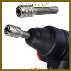 [Valitoo] Convenient SDS Socket Adapter 1 4 Hex Shank Screwdriver Holder Drill Bits Adapter Converter for Drill Bits