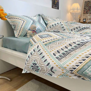 [FREESHIP🎁] Set Bộ Chăn Ga CÓ CHĂN CHẦN BÔNG SẴN RUỘT BÊN TRONG Gồm 4 Món Dùng Cho Bedding Homestay Cho Thuê Nhà