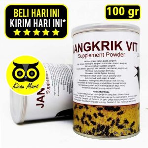 Kicau Mart Bral Brul Pakan Jangkrik Makanan Nutrisi Jangkrik Bralbrul Makanan Protein Ulat Pakan Indukan Murai Batu Anis Kacer Gacor 500 Gram