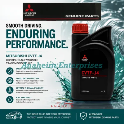 Mitsubishi Mirage CVTF J4 (Continously Variable Transmission Fluid) 1 Liter - MZ320999/MZ321008