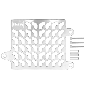 Full Alloy Radiator Cover for Click 125/Click 150/ADV 150/PCX 150/AIR BLADE 150 Lexi with Bolt Plug and Play