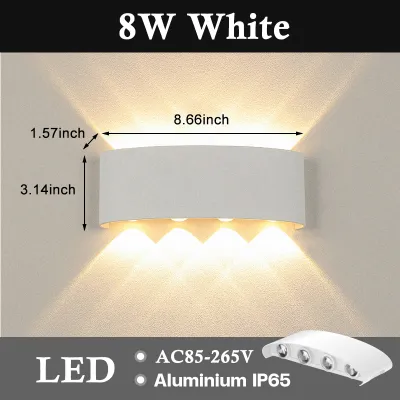 đèn ngủ gắn tường 4W 6W 8W đèn gắn tường đèn trang trí gắn tường 220V đèn tường hiện đại Phòng khách phòng ngủ decor phòng ngủ đèn hắt tường ngoài trời