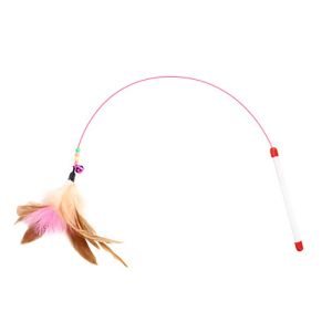 【Ready】Mainan Kucing Kitten Murah Tongkat Bulu Stik Mainan Kucing Stick Toys mainan kucing tongkat Teaser Mainan Tongkat Bulu Kucing Lonceng