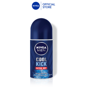 NIVEA Male Deodorant Cool Kick Cool Active Roll On 25ml / cooling / perfume / deodorant