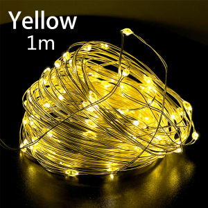 2m Copper Wire String lights Christmas Twinkle Lights Fairy lights led Party/gift box Decorative lamp (Battery included)