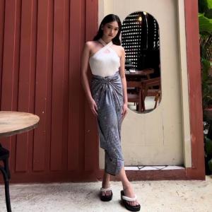 Rok Lilit Batik Murah Terlaris / Rok Pasangan Kebaya / Rok Panjang Muslimah / Rok Lilit Plus Ring Motif Pepaya/Realpict!!! Rok lilit batik wanita Rok lilit batik Bawahan batik rok wanita KAIN LILIT/ROK SERUT BATIK/Rok Plisket motif batik warna terlaris