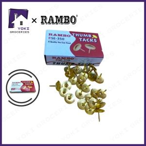 YOKI 1inner Rambo Thumb Tacks Thickened Silver Stainless Steel Nails With Round Head Decoration School