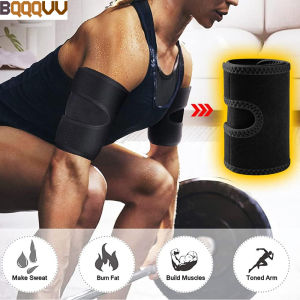 【NEW A 】Sauna Arm Trimmers for Women Adjustable Sweat Bands Arm Warmers Shaper Fat Shaper Slimming Wraps Sport Gym Workout 1Pc