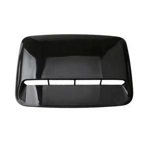 Unique Leaf Type Automotive Bonnet Vent Cover Louver Ventilation Decoration Enhances Aesthetic Cooling Easy Installation