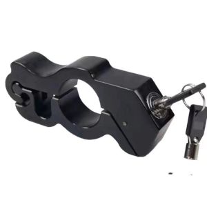 Universal Anti-Theft Motorcycle Handlebar Lock with Weather Resistant Design