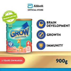 GROW Growing Up Milk for Kids - Preschool Stage 4 (3 years onwards) - 900g
