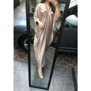 KAFTAN SATIN TERBARU // FASHION MUSLIM WANITA // BAJU CASUAL WANITA // KAFTAN DRESS LEBARAN // KAFTAN POLOS