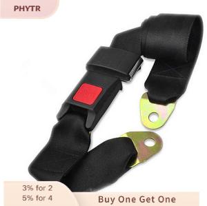 PHYTR HOT 【Flash Sale】Car Truck Seat Belt Lap Adjustable Two Point Safety Security Belts Universal