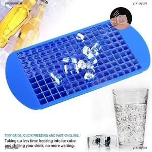 [COD] yixiayun Silicone Mini Ice Cube Trays Small Ice Cube Molds Silicone Ice Cube Maker Foldable Ice Cube Tray Kitchen Popsicle Mold