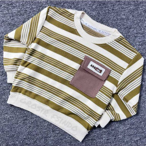 Sweater Anak Fashion Korean Motif Strip/ Sweater Anak Lengan Panjang SW2