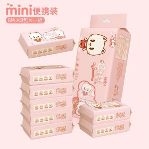 Mini Baby Wipes | Wet Wipes | Bacteriostatic Rate 99.9% | Hygiene | Adult & Kids #35
