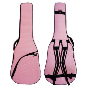 Tas Gitar Akustik Klasik Elektrik Listrik Bass Just In Case Semi Hardcase Gigbag JIC-2 Pink Valentine