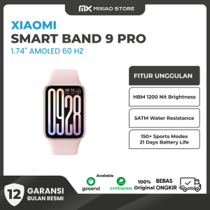 Xiaomi Smart Band 9 Pro - AMOLED Screen 1.74” Garansi Resmi