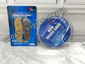 PAKET KAMPAS REM DEPAN BELAKANG FIZR JUPITER Z VEGA R OLD (2001-2005) 5TP 4US