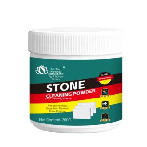Stone Stain Remover Stone Polishing Cleaning PasteTile Stubborn Stains Deep Cleaning Powder Strong Decontamination Granite Stone Cleaner