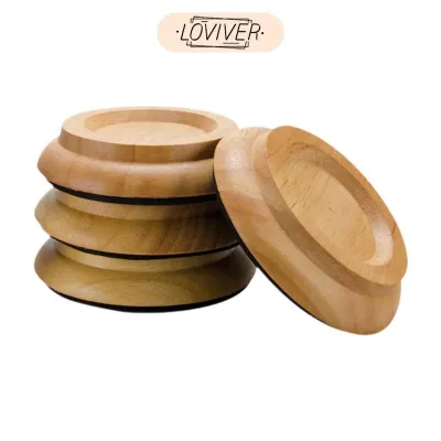 17r4 4pcs Piano Caster Cups CASTER TEPS WOOD PARTS WOODEN PARTS ROPA ACCENDIENTS ACCESSORIES FOODS 9N7P1
