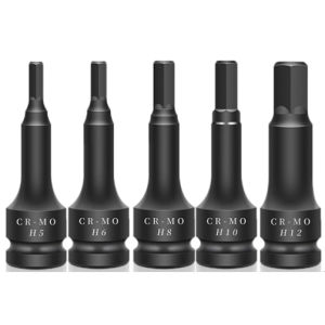 1/2 inch Impact Hex Socket Bit Hexagonal Wrench Socket Bit Wrenches Adapter Drive Socket Wrench Adap【24 hours delivery】COD