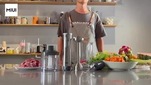 MIUI Portable Professional Baking Electric Hand Mixer Professional Electric Chopper And Grinder1000W