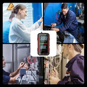 Tiếp tục vỏ bằng nhựa vạn năng Độ phân giải cao màn hình màu hiển thị tự động điều chỉnh phạm vi cho dòng điện chịu nhiệt chức năng NCV