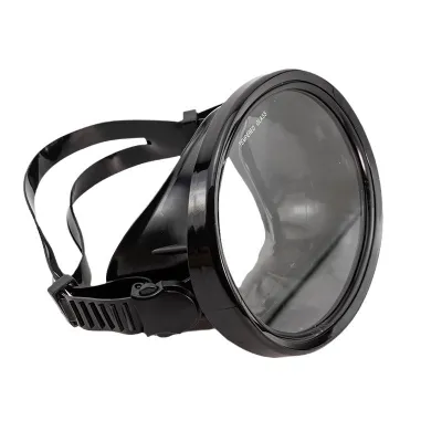 Snorkeling Mask 180 Degree Wide View Diving Mask Oval Oval Frameless Silicone Strap Freediving Mask for Scuba Diving Freediving