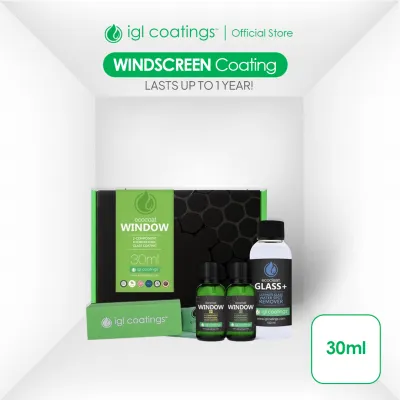 IGL Ecocoat Window | Windscreen Coating | Glass Ceramic Coating | Graphene Anti Watermark