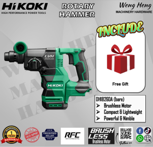 HIKOKI 18V Cordless Rotary Hammers - MODEL DH1826DA