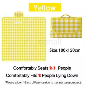 【Local delivery】2x3m Waterproof Outdoor Picnic mat Oxford Foldable Camping Mat Easy Carry Beach Mat