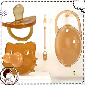 Silicone Baby Pacifier Set Newborn Baby Teether Soothing Toys Soothie Pacifier Chain 婴儿安抚奶嘴套装