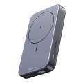 POWER BANK (แบตเตอรี่สำรอง) UGREEN PB206 MINI MAGNETIC WIRELESS 10000 mAh (15086). 