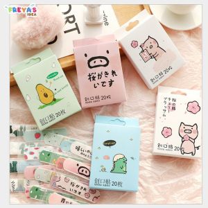 FR-C795 Sticker Penutup Luka Waterproof / Stiker Perekat Luka Estetik Karakter Kartun Lucu Motif