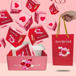 Paper Cash Gift Box Pop Up Surprise Fun Money Box New Gift Box Luxury Surprise Bounce Box Birthday