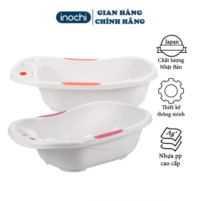 Chậu Tắm Cho Bé chậu nhựa chậu cho bé chậu tắm chậu nhựa Notoro INOCHI Plus - Thiết Kế Rộng Có Tay Nắm Giúp Bé Thoải Mái tắm THAUTAM2