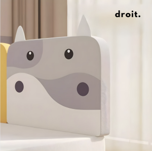 Baby Bed Rail Cushion | Soft Safety Bumper 50cm/60cm | Pearl Cotton Bed Guard for Toddlers & Kids