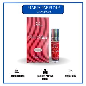 PERBOX ISI 6 BOTOL MINYAK WANGI PARIS HILTON MIRIP ALREHAB