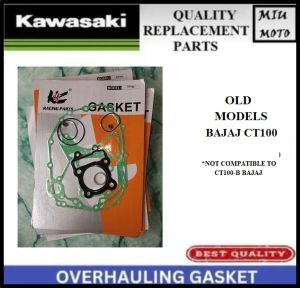 KAWASAKI CT100 BAJAJ COMPLETE ENGINE OVERHAULING GASKETS MOTORCYCLES - MIUMOTO